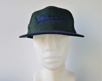 Casquette de baseball snapback COMPUWARE vintage des années 90 ordinateur informatique logiciel technique script brodé épeler geek casquette décontractée taille unique