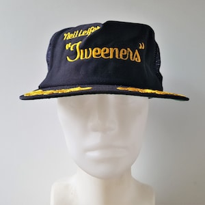 Neil Leifer &quot;TWEENERS&quot; Seltene Vintage 80er Jahre Film Film TRADING HEARTS Film TRADING HEARTS Snapback Trucker Baseball Cap Promo New Era Ballcap