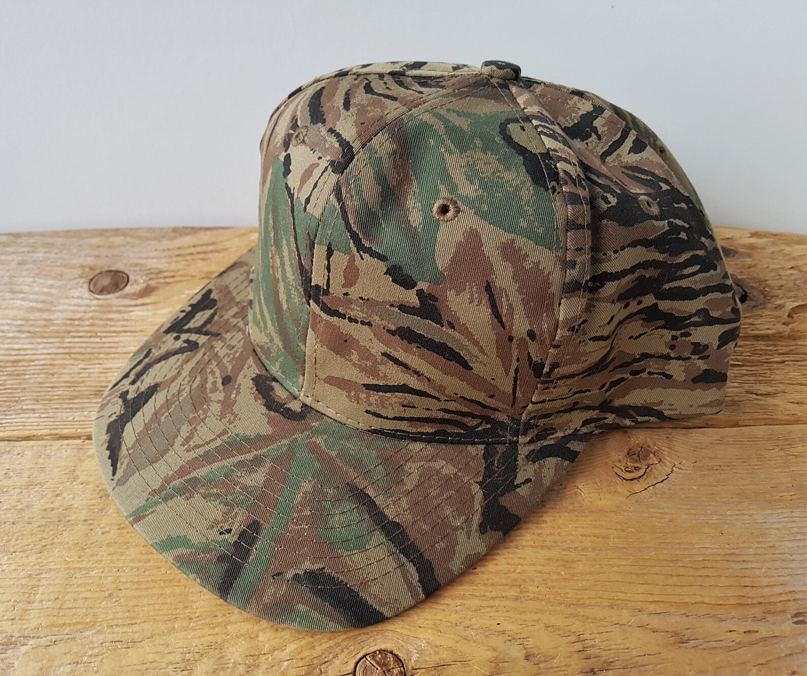 Vintage Marshland Camouflage Blank Snapback Hat Solid Camo | Etsy