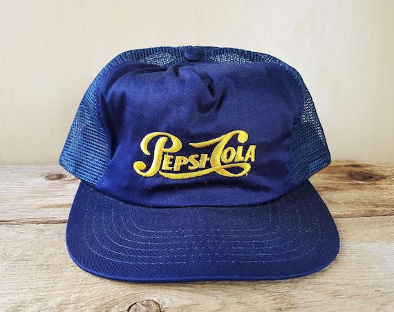blue mesh hat