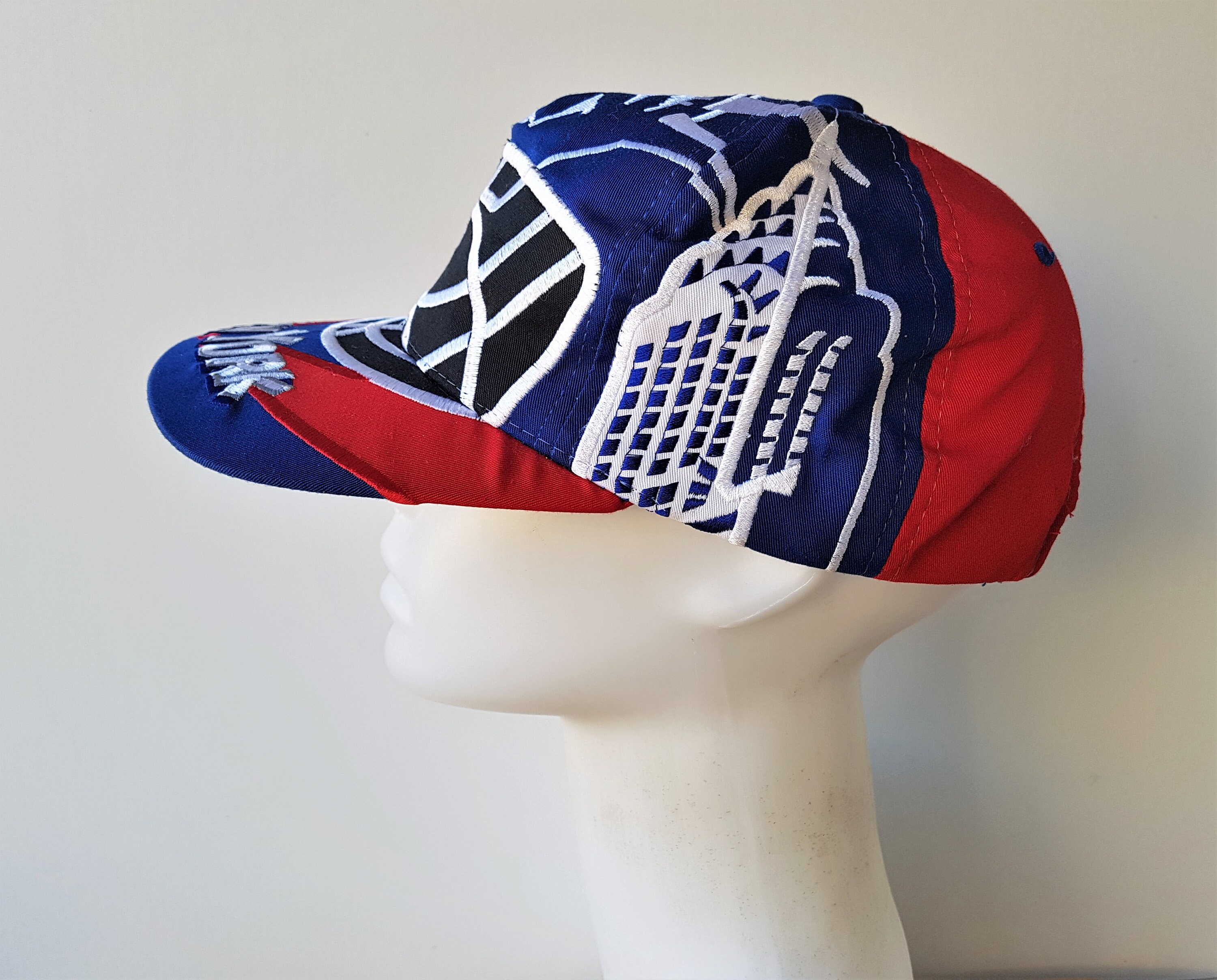 Rare Vintage 90s 'the MASK' Big Logo Hat by GREG HARRISON - New