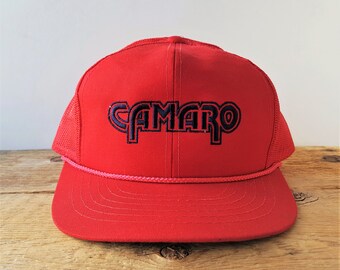 【ビンテージ】コーデュロイトラッカーキャップ　70s シボレー ビンテージ】コーデュロイトラッカーキャップ 70s シボレー