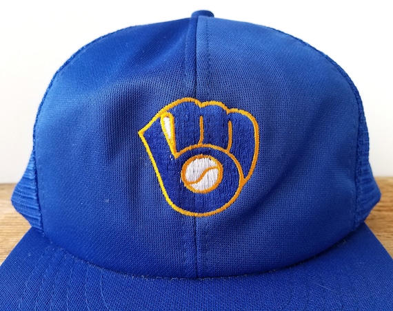 Vintage 80s MILWAUKEE BREWERS Official MLB Trucke… - image 2