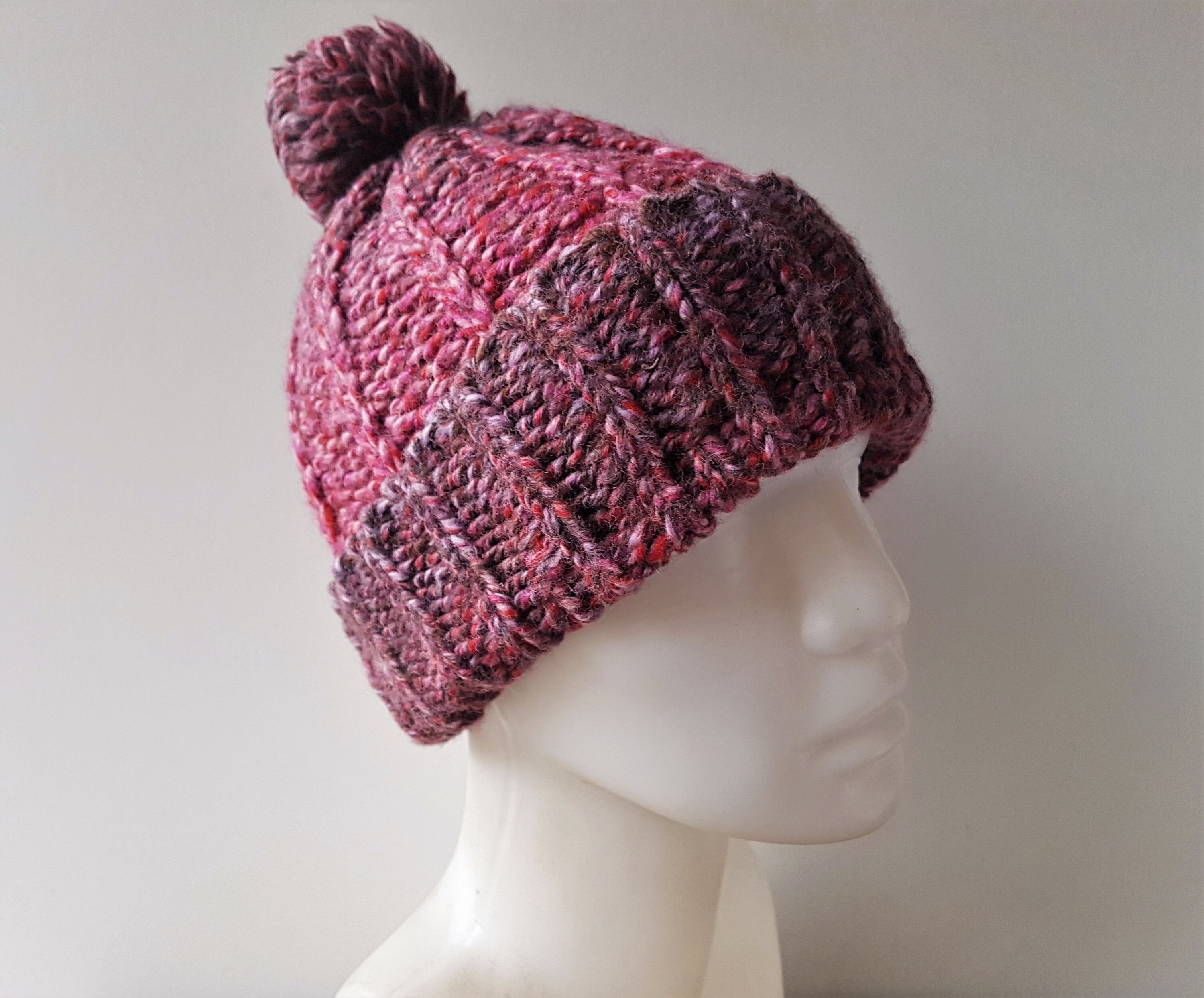 Cappellificio made in Italy Womens beanie cap hat wool blend classic-italie-  main image 3