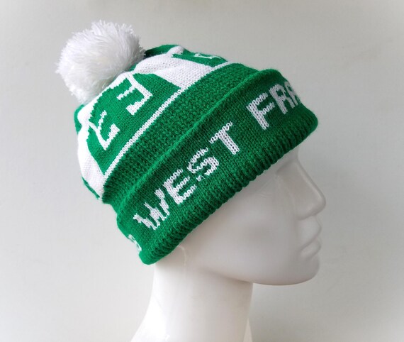 Vintage WEST FRASER Mill Forestry Knit Toque Pom Pom Winter  display picture 2