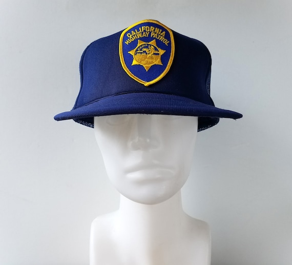 Vintage 80s California Highway Patrol CHP Original Trucker  display picture 1