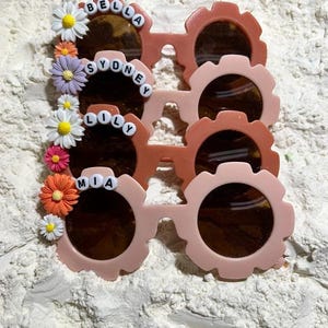 Custom Name Sunglasses For Girls Birthday Party Favors For Girls Birthday Party Favors Custom Name Party Favors Birthday Gifts for Toddler