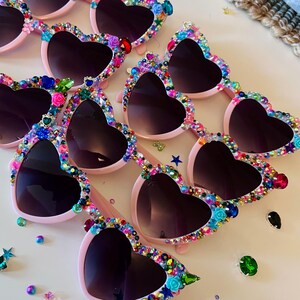 Custom Bedazzled Concert Glasses TS Eras Tour Short N Sweet Concert Glasses Personalized Gift Eras Tour 2024 Sunnies Sabrina Fan 2024 Gift