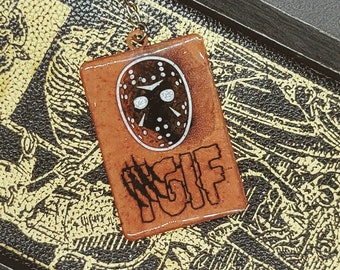 Friday the 13th Keychain | Jason Vorhees Keychain | 80s Slasher Movies | Spooky Season