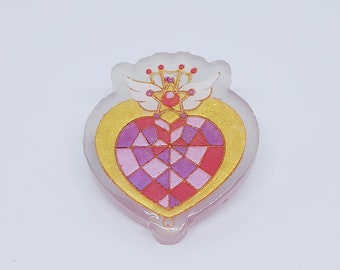 Sailor Moon Brooch | Color Shifting Pin | Sailor Moon Pin