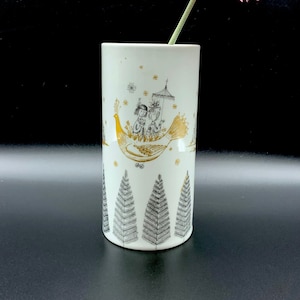 Vintage Vase Retro Porcelain Vase by Raymond Peynet for Rosenthal Studio Line, 1960s, Modernist German Ceramics