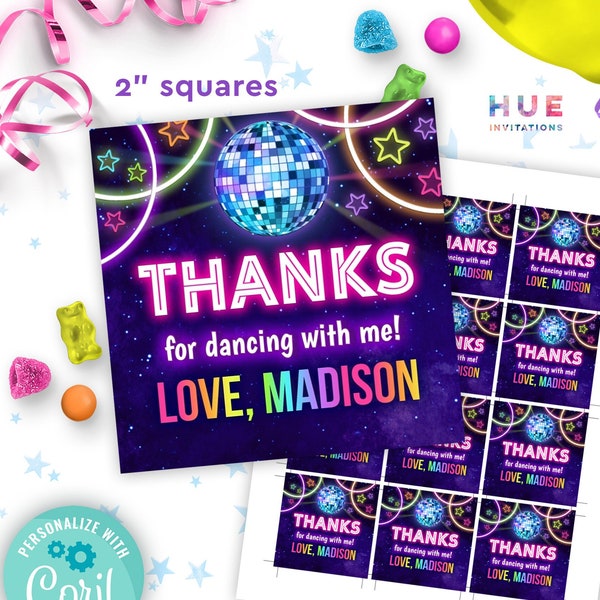 Dance Party Favors Etsy