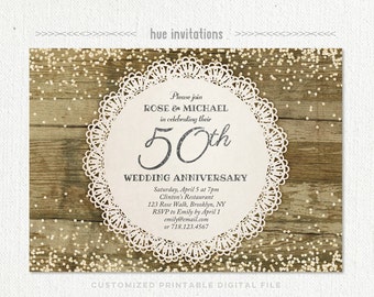 60th Wedding Anniversary Invitation Diamond Glitter Silver Etsy