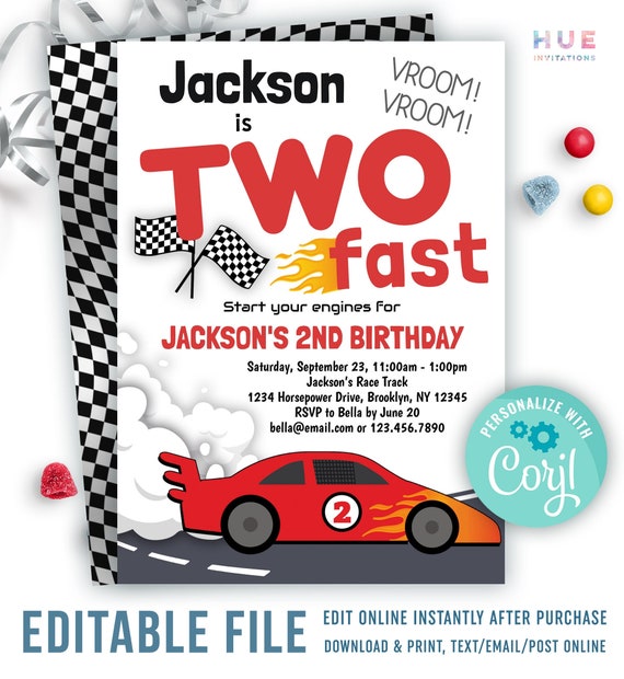 The Easiest Race Car Party Birthday Party Theme - Craft and Sparkle