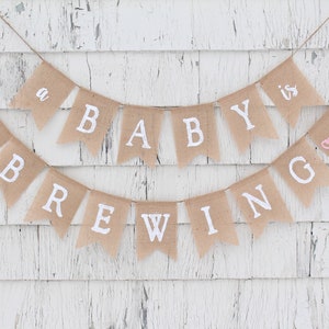 A Baby Is Brewing Baby Shower, A Baby Is Brewing Banner, Tea Party Baby Shower Decorations, Baby is Brewing Tea Party, Tea Party Shower