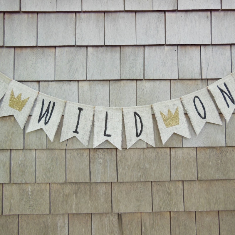 Wild One Banner - Etsy