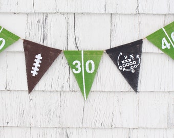 Superbowl Party Decorations, Football Birthday Party, Superbowl Party, Football Banner, Game Day Banner, Football Decor