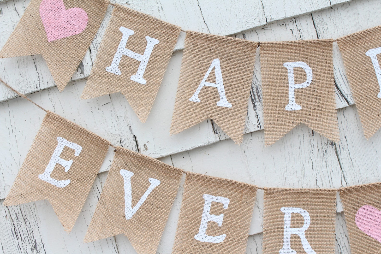 Happily Ever After Banner Happily Ever After Garland Bunting - Etsy