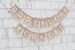 First Communion Banner, Custom Personalized Baptism Banner Garland, God Bless Bunting, First Communion Burlap Garland, Baptism Burlap Banner 