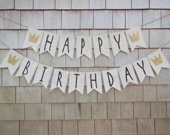 Where the Wild Things Are First Birthday Banner, Where the Wild Things Are Birthday Banner Party Decor, 1st Birthday Banner, Happy Birthday