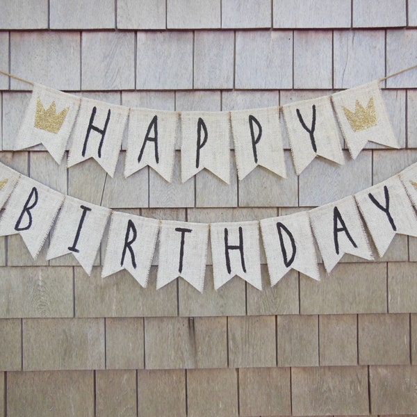 Where the Wild Things Are First Birthday Banner, Where the Wild Things Are Birthday Banner Party Decor, 1st Birthday Banner, Happy Birthday