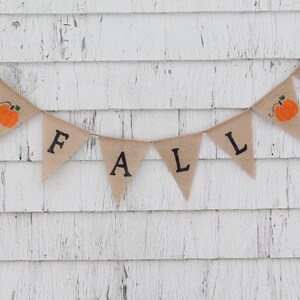 Its Fall Yall Banner, Its Fall Yall Sign, Rustic Fall Decorations, Fall Bunting, Happy Fall Burlap Banner, Autumn Decor, Rustic Home Decor