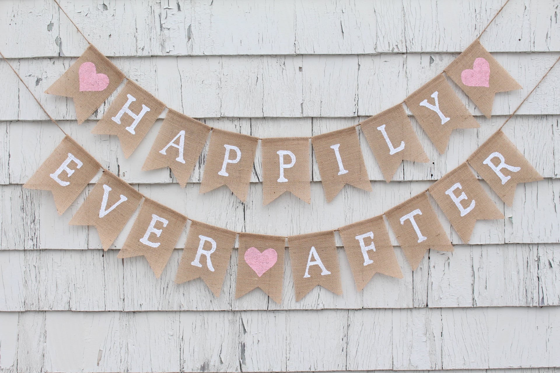 Happily Ever After Banner Happily Ever After Garland Bunting | Etsy