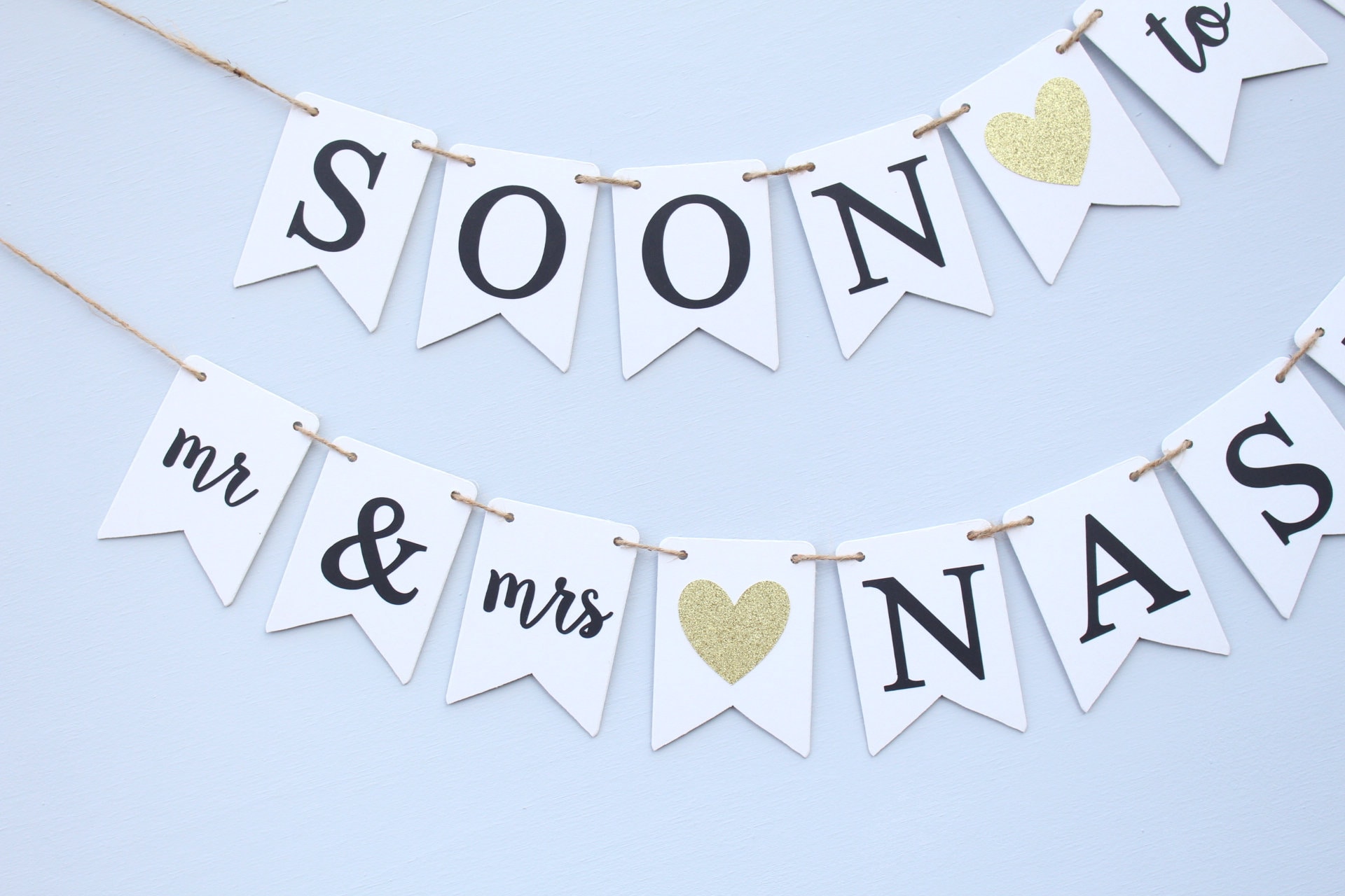 Custom Wedding Shower Banner Bridal Shower Decorations Etsy
