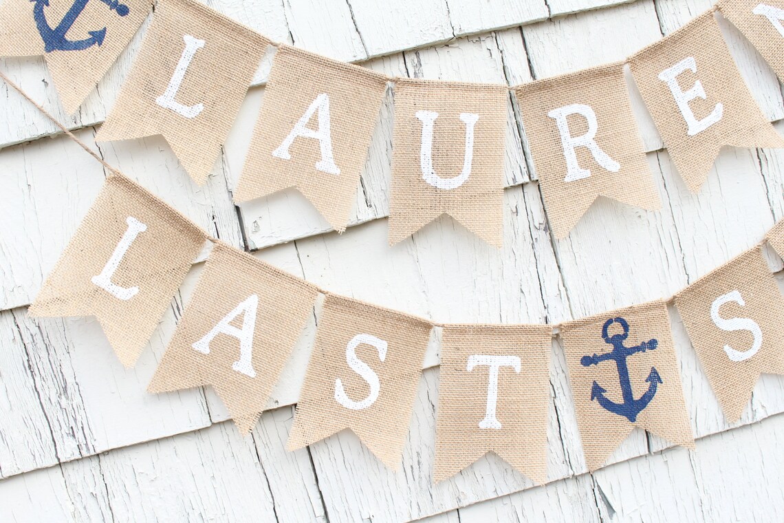 Custom Bachelorette Banner Bachelorette Burlap Banner | Etsy