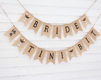 Bride in a Tini Bit, Espresso Martini Bridal Shower Decorations, Bride To Be Banner, Espresso Bridal Shower, Love is Brewing