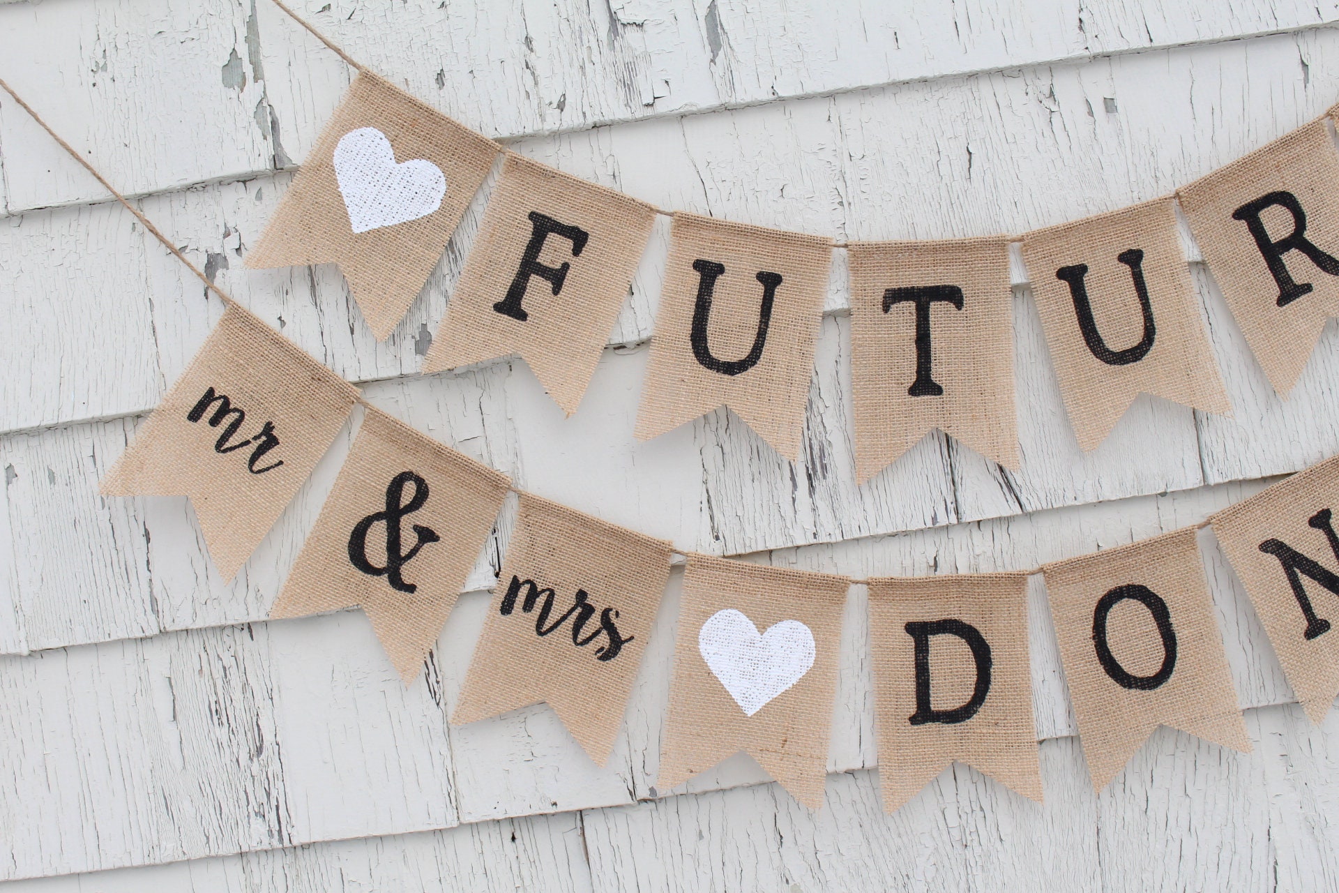 Future Mr and Mrs Banner Coed Wedding Shower Decorations | Etsy
