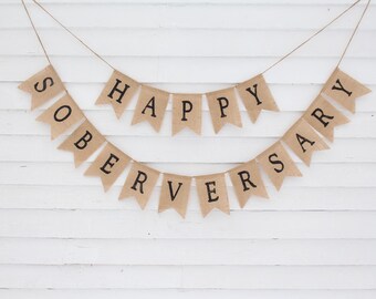 Still Hot Still Sober Banner - Gold Glitter Soberversary Party Decor For Recovery Celebrations