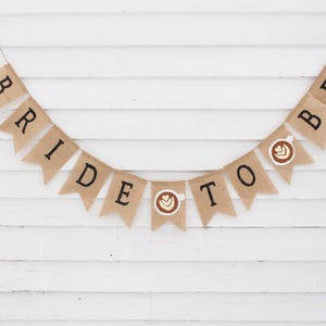 Espresso Bridal Shower Decorations, Bride To Be Banner, Latte Coffee Bridal Shower, Love is Brewing, Coffee Lover Theme Bachelorette Party