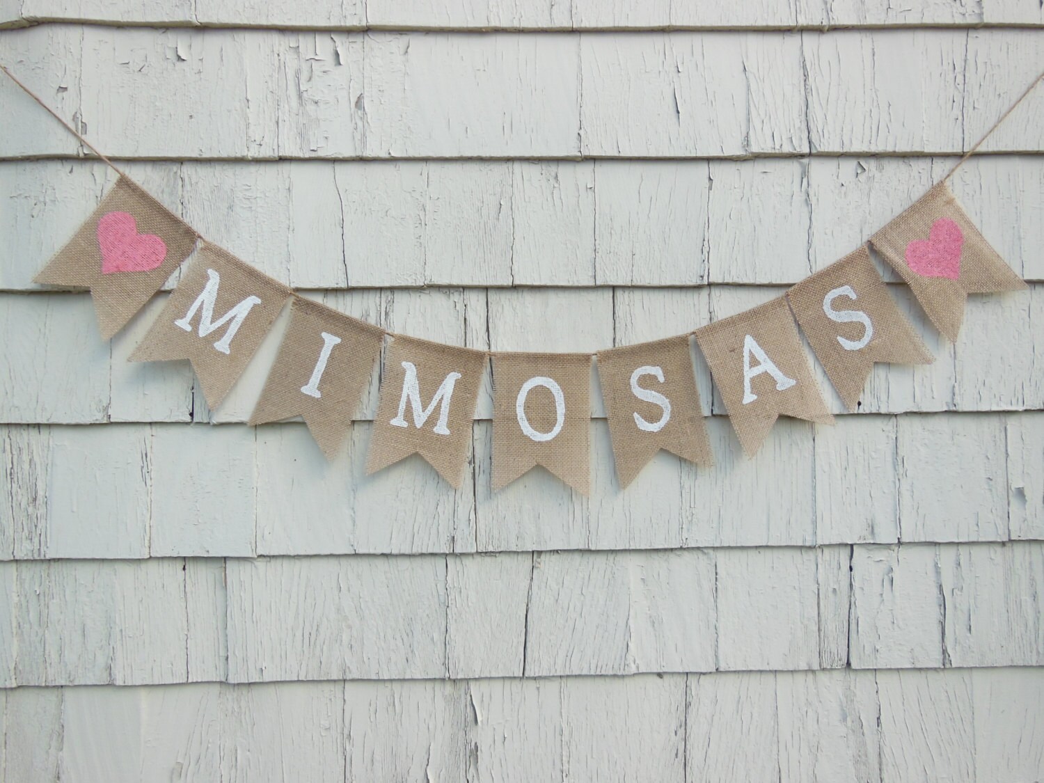 Mimosas Banner Mimosas Bar Sign Mimosas Bar Bunting Garland Drinks Sign Mimosas Bar Decor Wedding Bridal Shower Decor Burlap