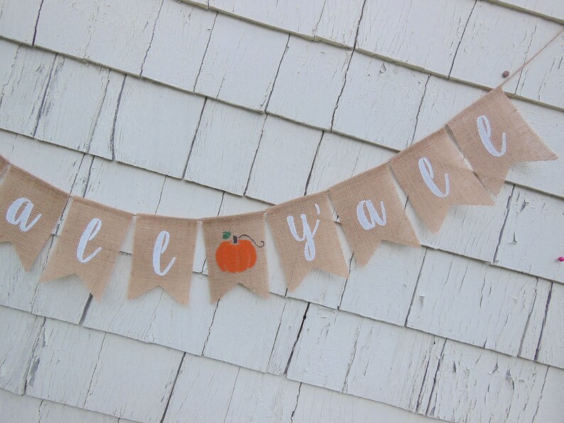 Its Fall Yall Sign Its Fall Yall Banner Fall Decor Autumn Etsy