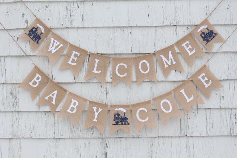 Train Baby Shower Decorations Custom Baby Shower Banner Train Baby Banner Boy Baby Shower Decor Boy Baby Shower Burlap Banner Train Baby Shower Decorations Custom Baby Shower Banner Train Baby Banner Boy Baby Shower Decor Boy Baby Shower Burlap Banner