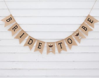 Espresso Martini Bridal Shower Decorations, Bride To Be Banner, Martini Bridal Shower, Love is Brewing,   A Bride in a Tini Bit