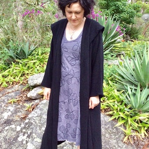 Machine Knitting Digital Pattern Swing Coat PDF Cardigan