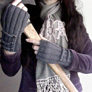 Knitting Pattern Simple Military-Style Cuffs digital download
