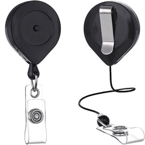 Carretes Retráctiles Para Credenciales 3 Piezas Textura