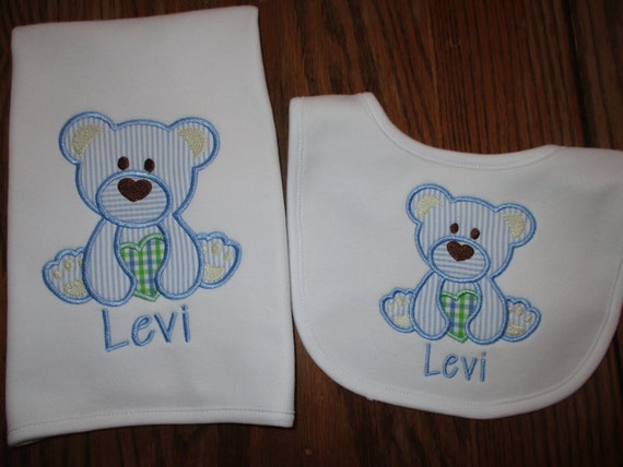 handmade dribble bibs