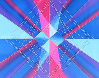 Geometric Abstract Painting