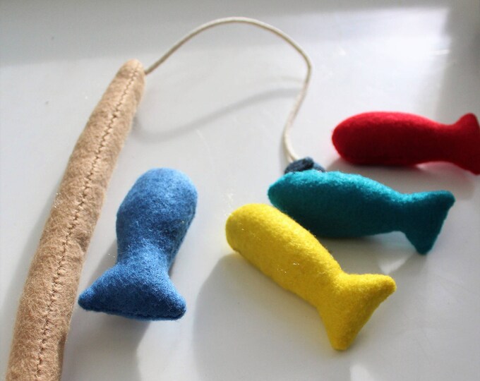 Fishing Pole and Fish Etsy