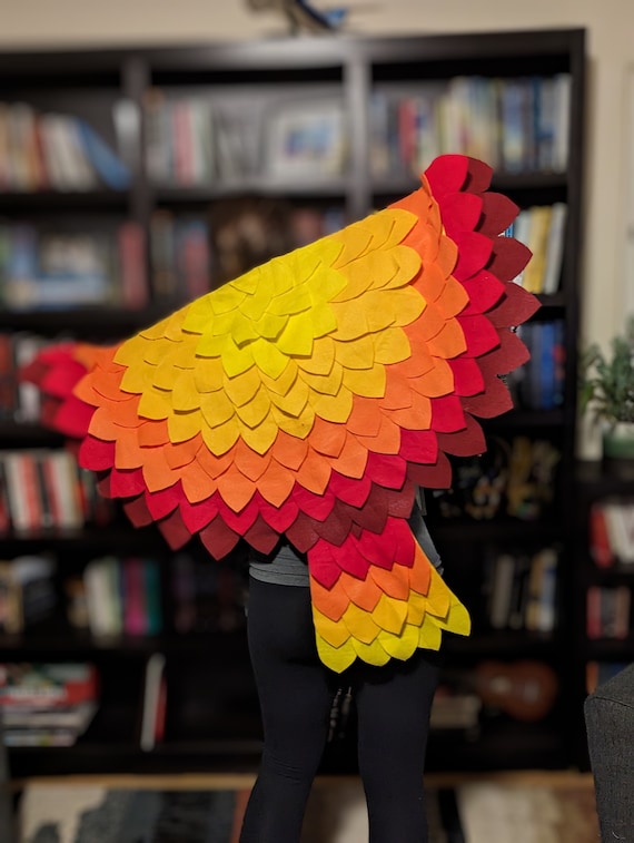 How to Make a Kids Bird Costume for Halloween - Paper and Stitch