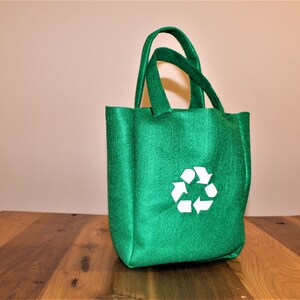 Felt Recyclable Grocery Bag