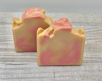 Rose Gold Handmade Artisan Soap / Cold Process Soap / Handmade Bar Soap / Beach Soap / Soap / Bar Soap