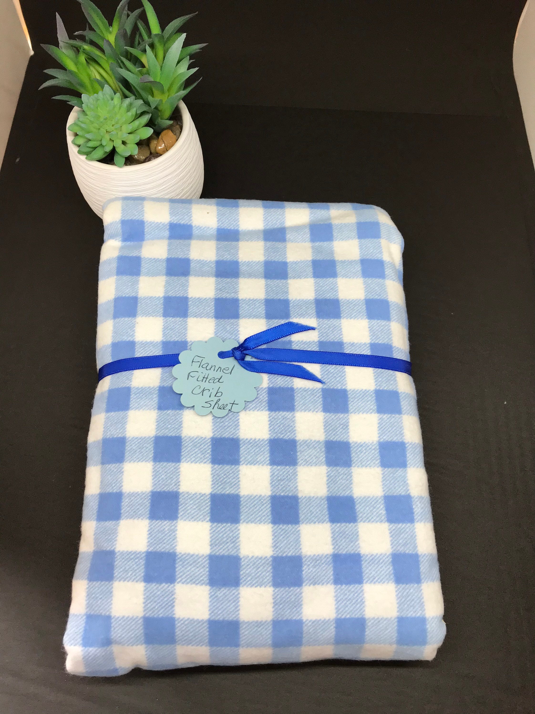 flannel crib bed sheets
