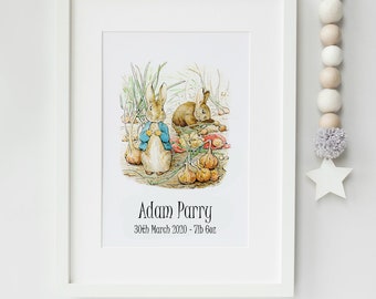 Prints Peter Rabbit Beatrix Potter Nursery Print Bunny Prints - Etsy UK