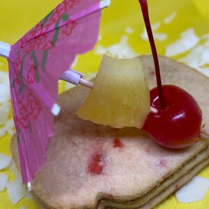 Piña Colada Rolled Cookie Recipe