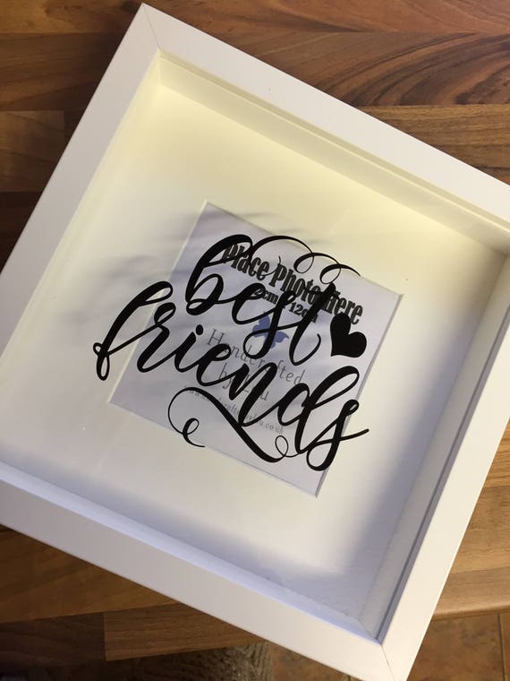 Best Friend Box Frame Etsy
